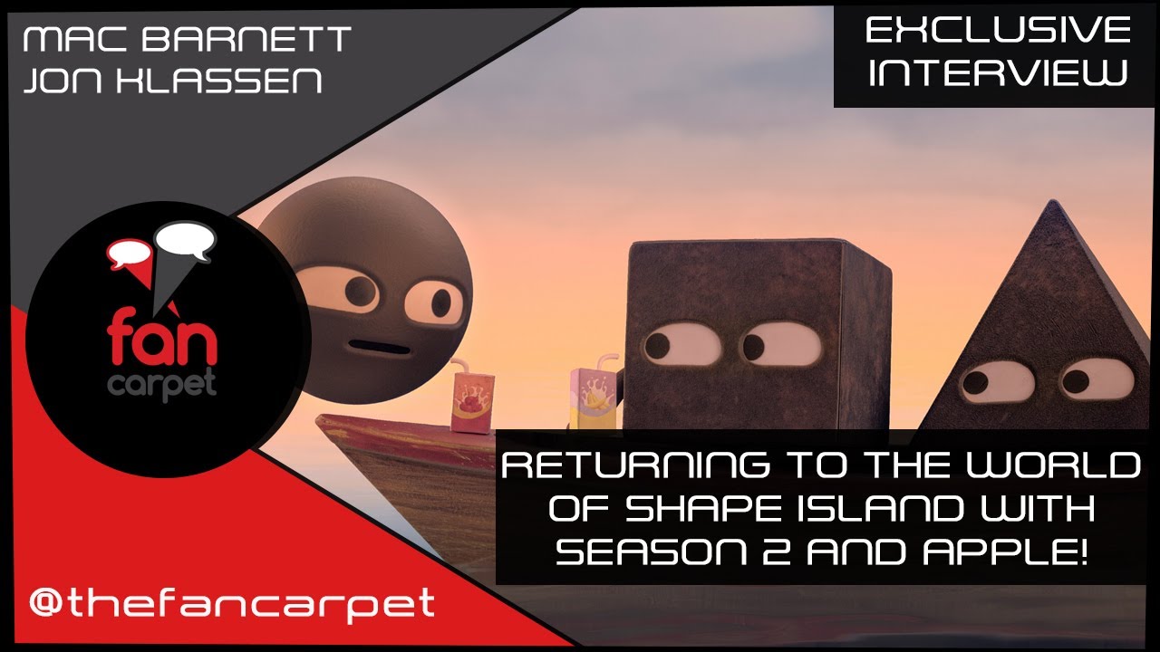 EXCLUSIVE Interview: Mac Barnett, Jon Klassen | Shape Island - Season 2 (The Fan Carpet)