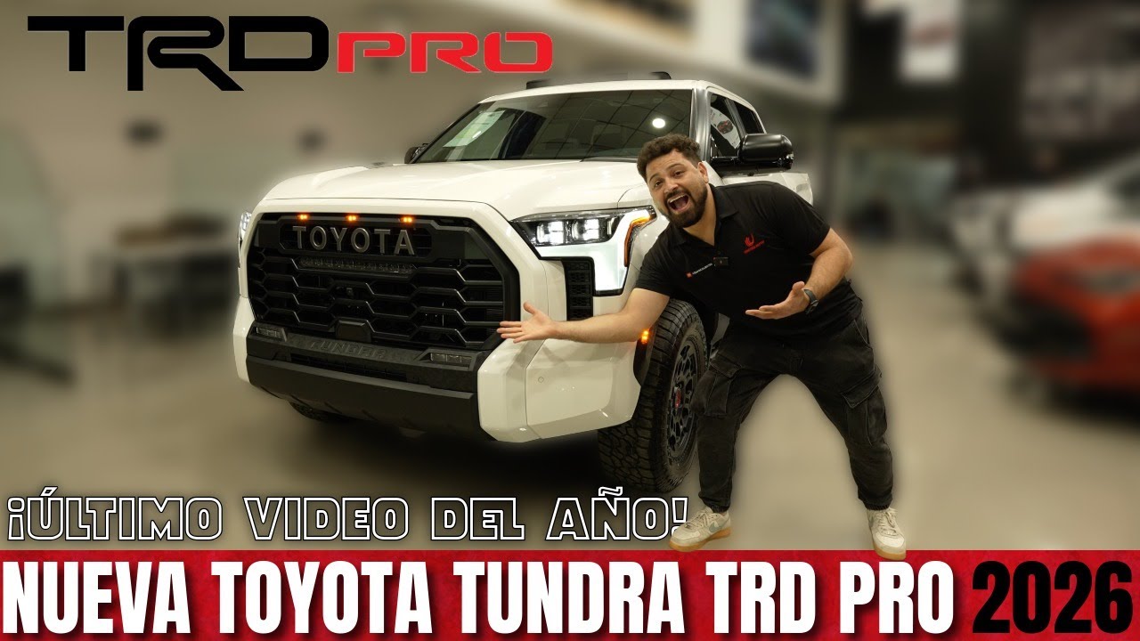 NUEVA TOYOTA TUNDRA TRD PRO 2026 | La más Pickup más ruda y potente!