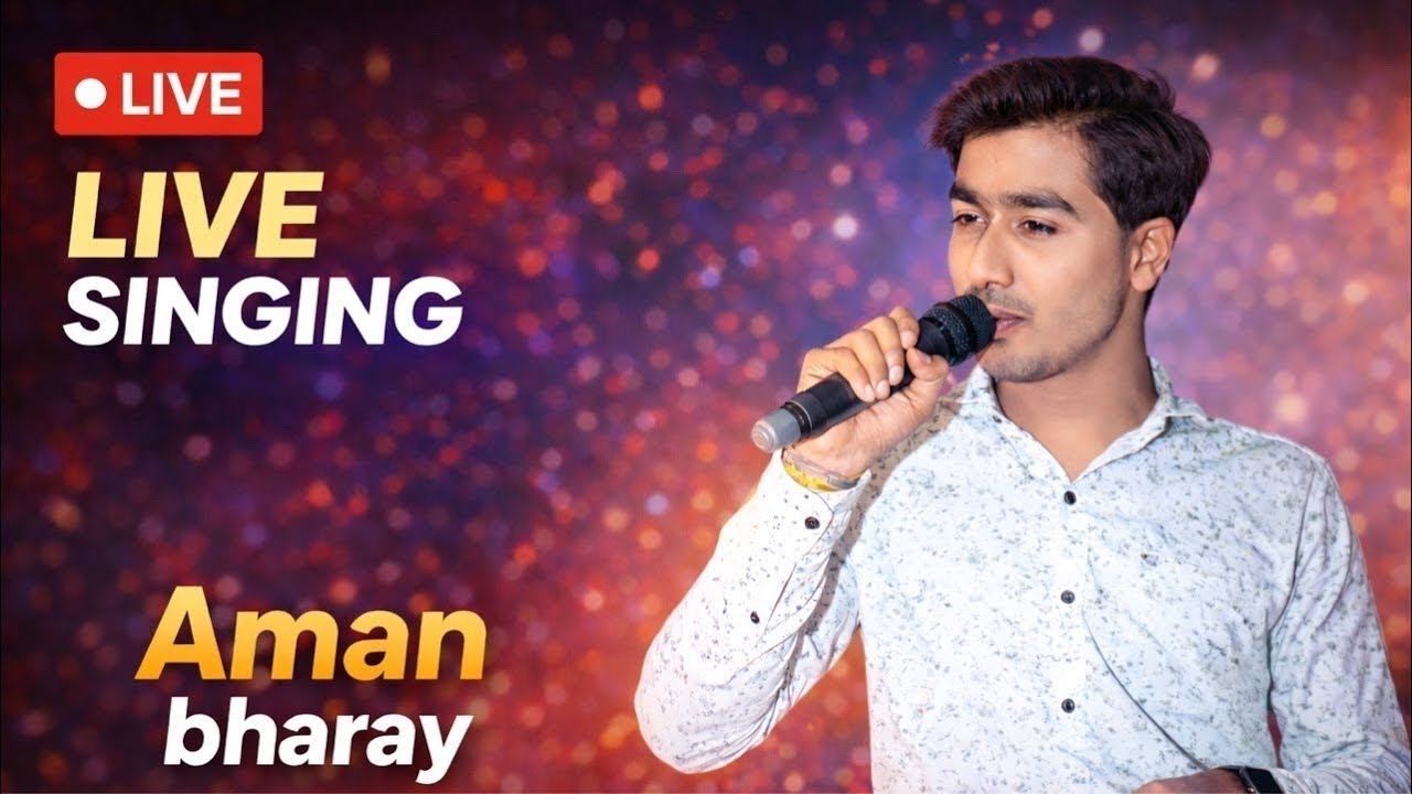 🎤 Live Singing by Aman Bharay | Bollywood & Ghazals