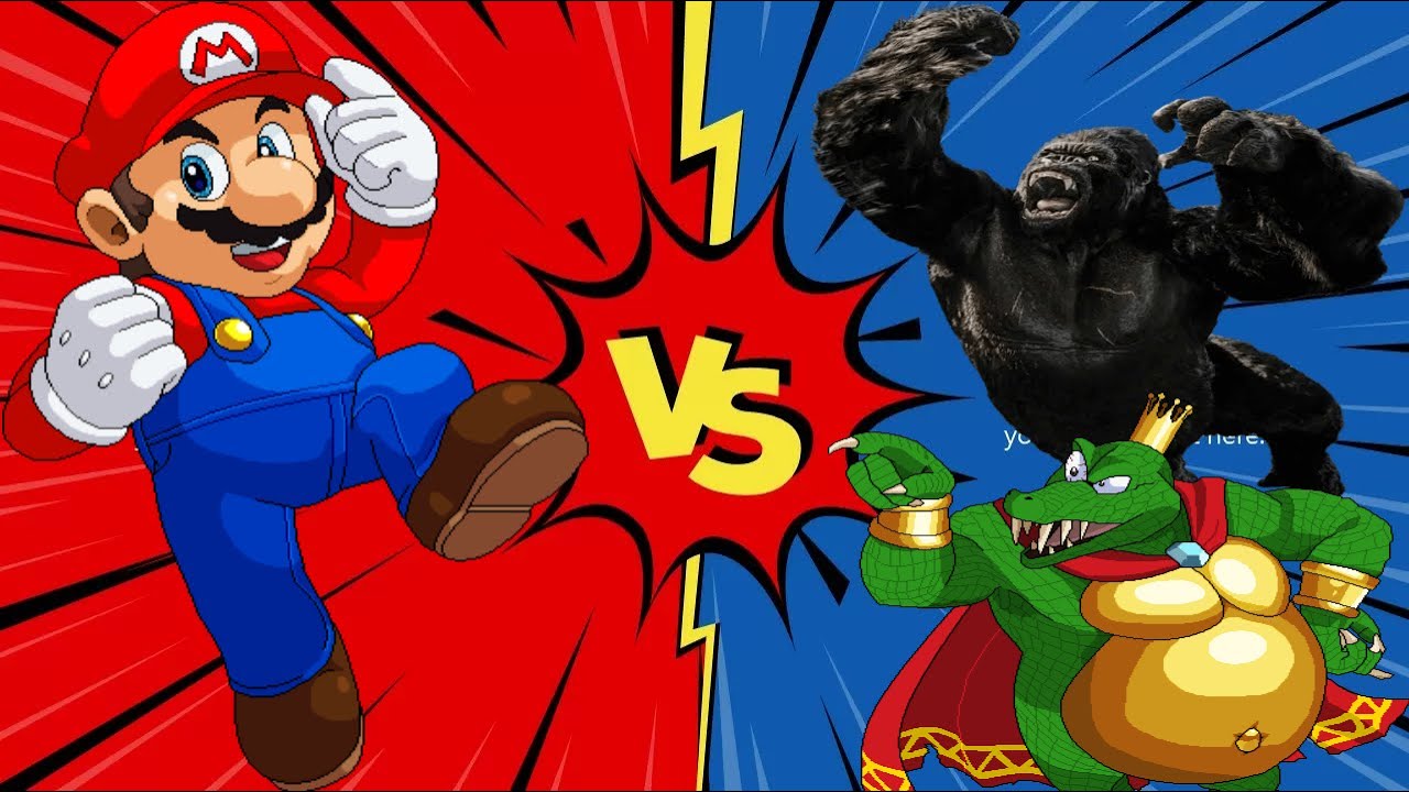 SUPER SMASH BROS CMC PLUS V8.1 CHALLENGE MARIO VS GIANT KING KONG