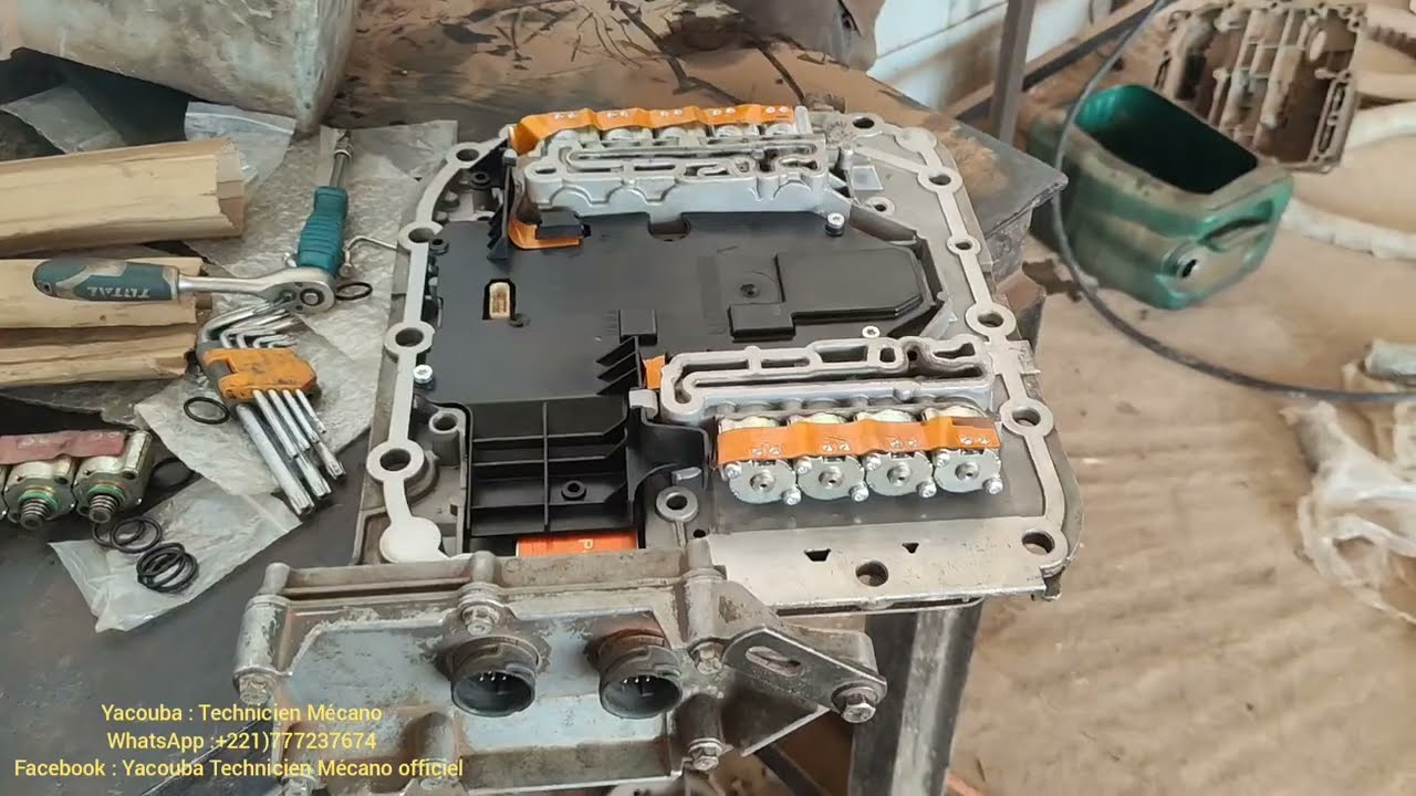 RÉPARATION TECU BOÎTE  AUTOMATIQUE  problème d'accélérateur