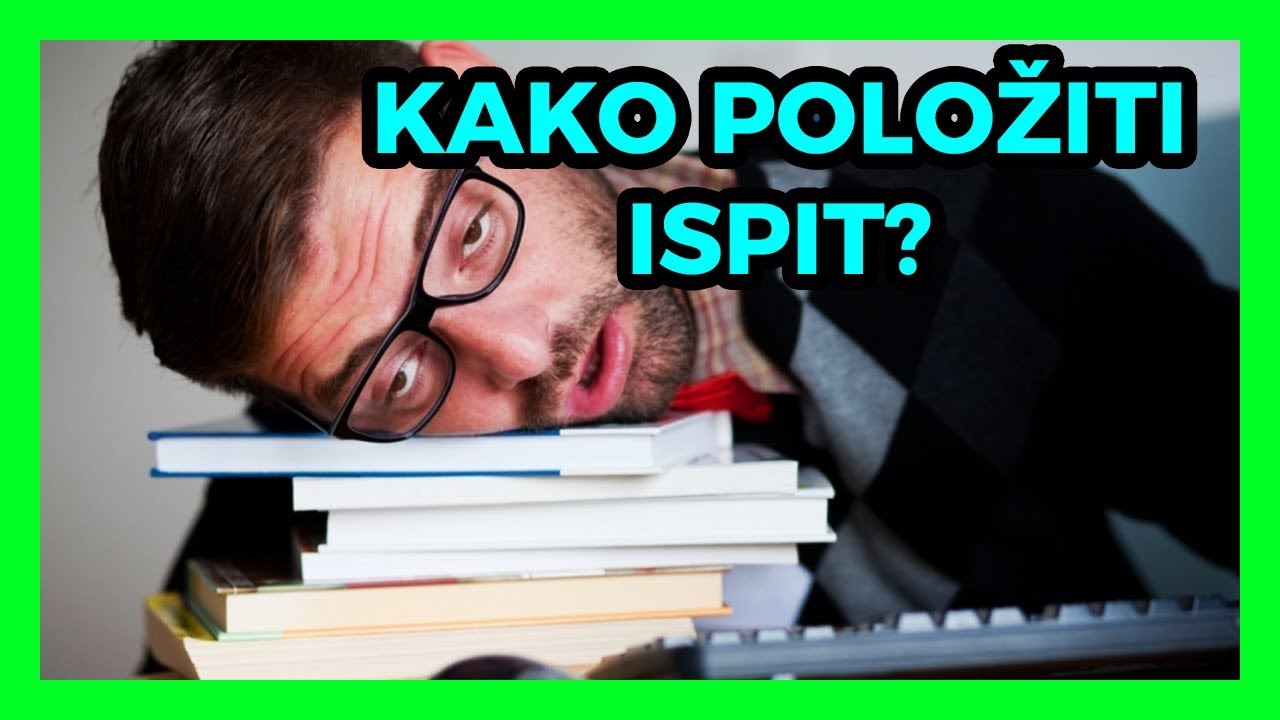 Kako poloziti ispit za jedan dan? (efikasno ucenje)