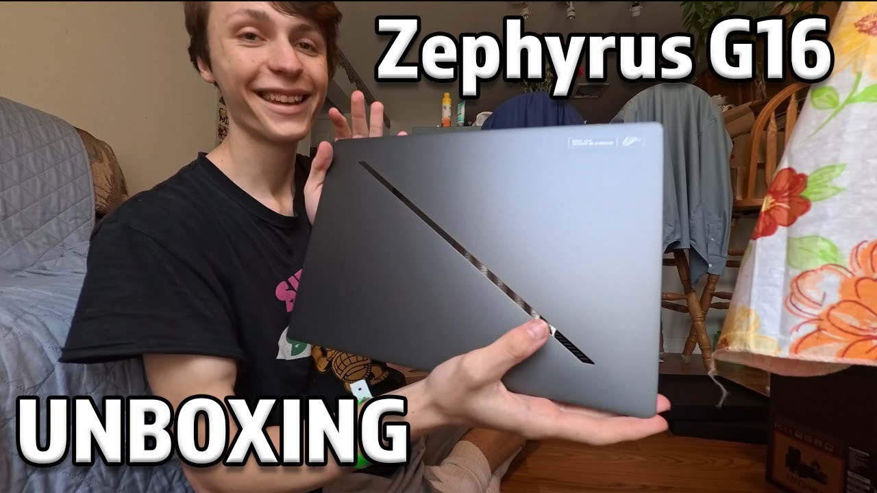 Asus ROG Zephyrus G16 Gaming Laptop Unboxing