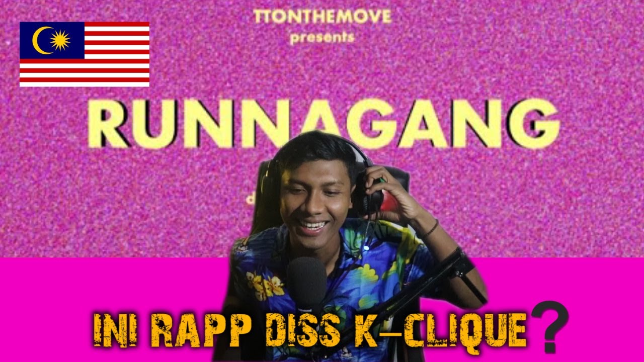 [REACTION] RUNNAGANG - TTONTHEMOVE ,MALAYSIA RAPP ENERGIK