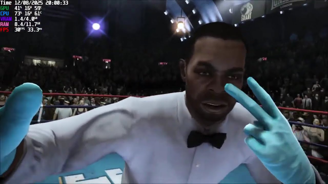 Fight Night Champion RPCS3.. Gameplay And Practice On Rog Ally Z1 Extreme