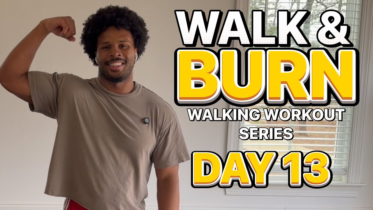 WALK & BURN Workout Series — Day 13 | 15 Minute Walking Fat Loss Workout (No Equipment)