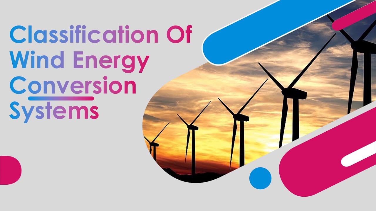Classification Of Wind Energy Conversion Systems