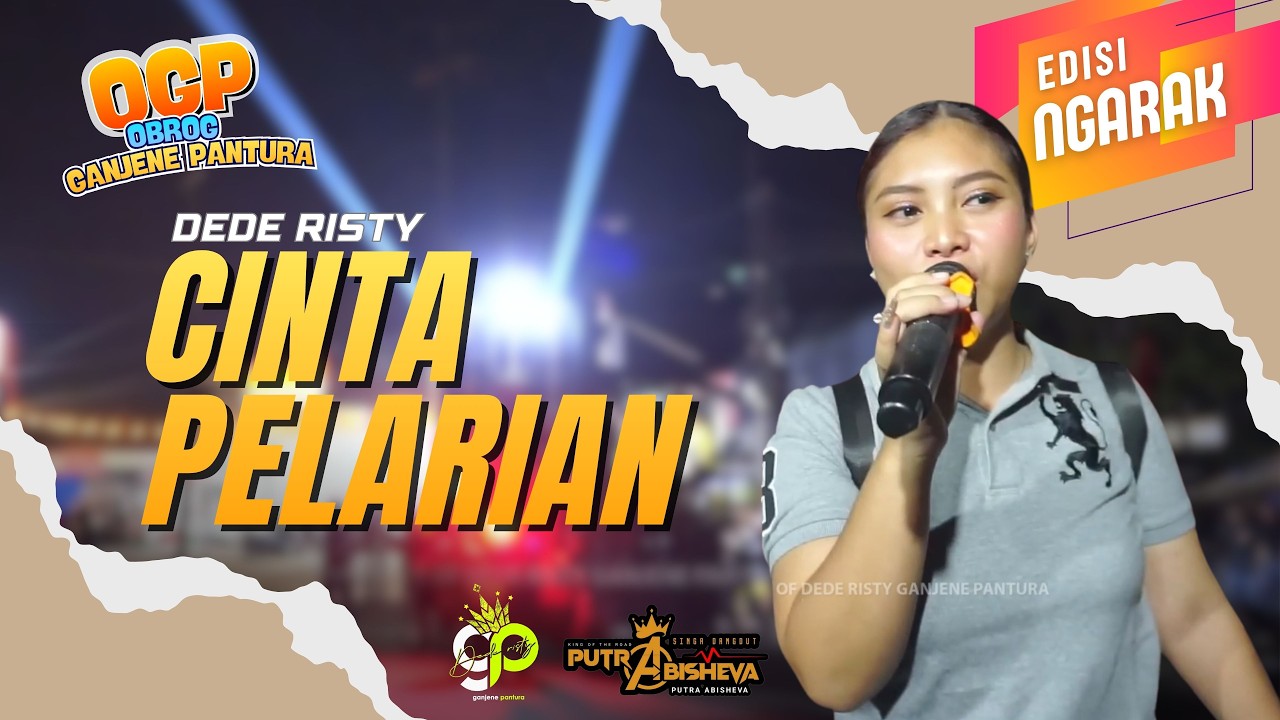 CINTA PELARIAN | VOC. DEDE RISTY | LIVE MUSIC GANJENE PANTURA