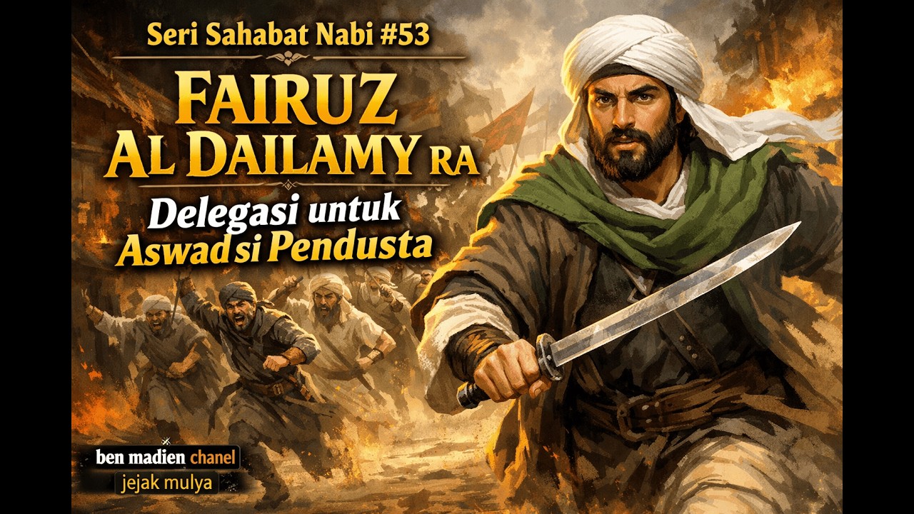 Seri sahabat nabi # 53 Fairuz  Al Dailamy : Delegasi untuk Asad si pendusta