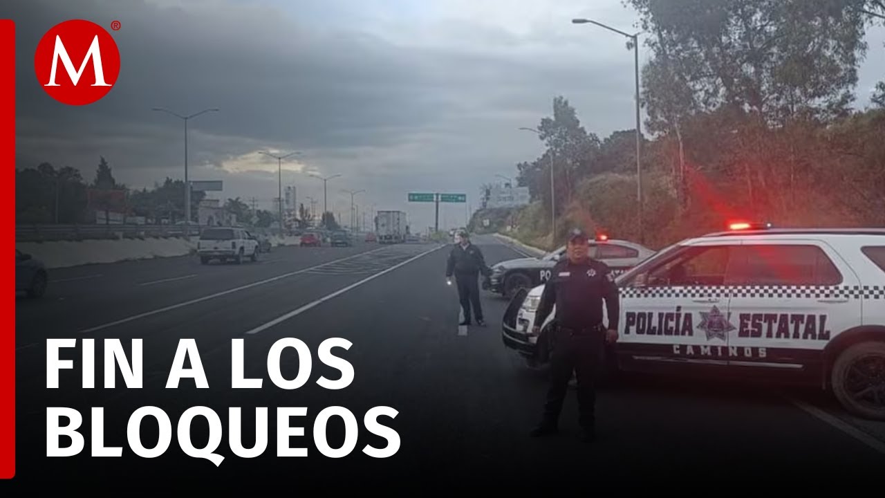 Ejidatarios retiran bloqueos en distintos puntos de Tlaxcala