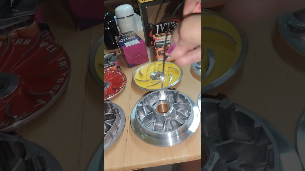 usapan pulley. para sa akin mas gusto ko ito New version JVT S2 pulley. ito advantage