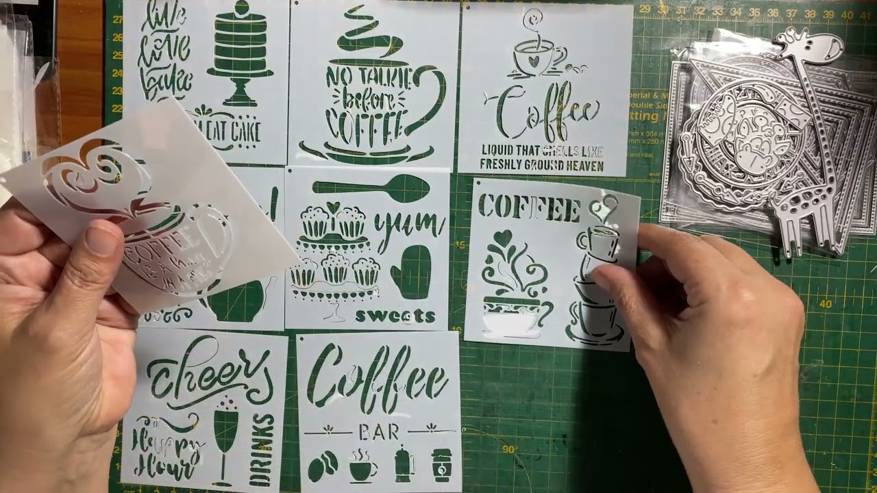 Temu Haul 19 - Stencils, stencils, stencils & some others