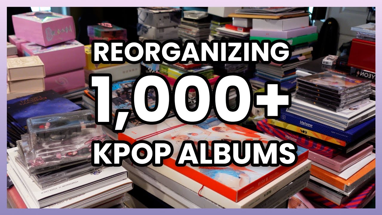 Cleaning the UGLIEST Kpop Collection (and how I almost destroyed half of my albums)