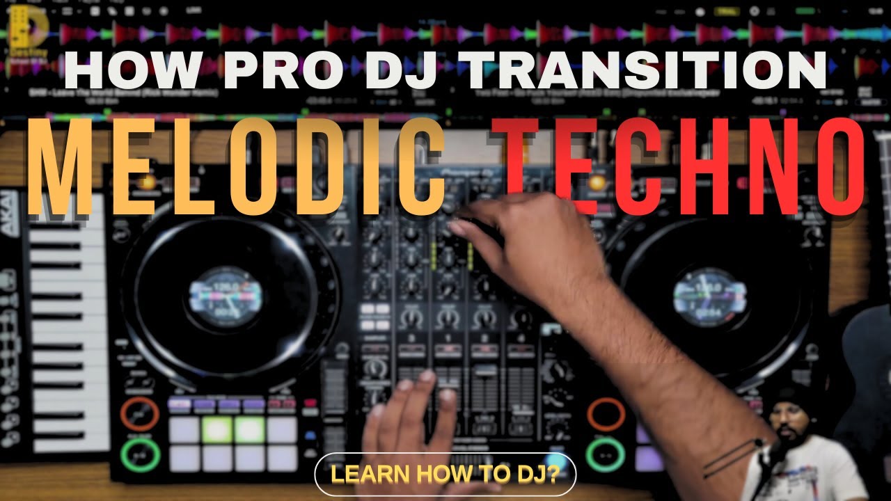 How To DJ Melodic Techno | How Pro DJ Transitions Techno Music In Clubs | DJ Lessons
