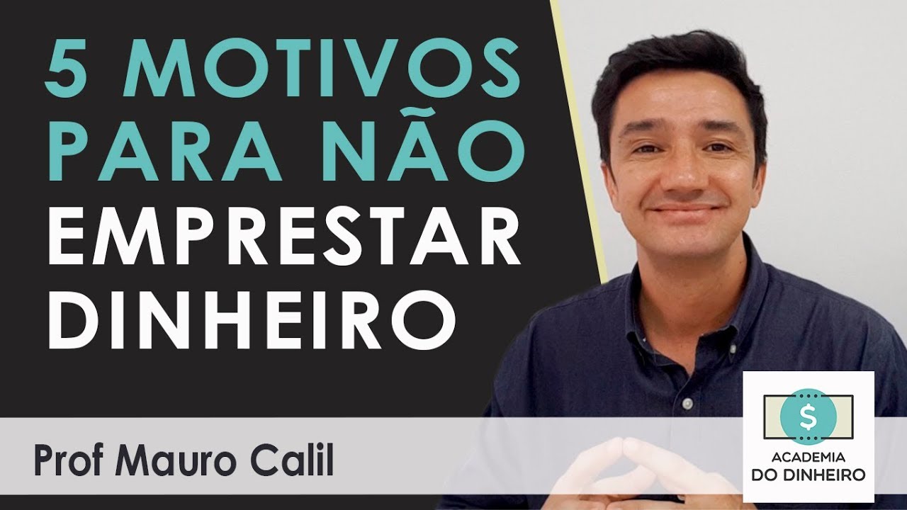 5 MOTIVOS PARA NÃO EMPRESTAR DINHEIRO PARA PARENTES OU AMIGOS