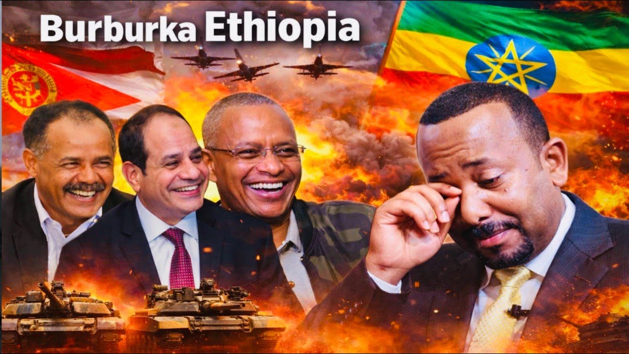 DEG DEG Bur burka ethopia Oo biloowday Tplf Masar & Eritrea Oo Jabiyay Ciidankii Ethopia Daawo