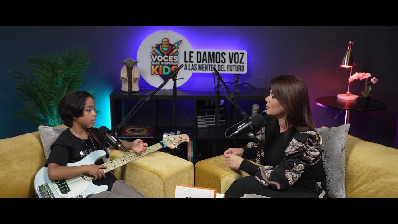 Liam, El niño que habla con su bajo | Ep 9 – VOCES QUE INSPIRAN KIDS
