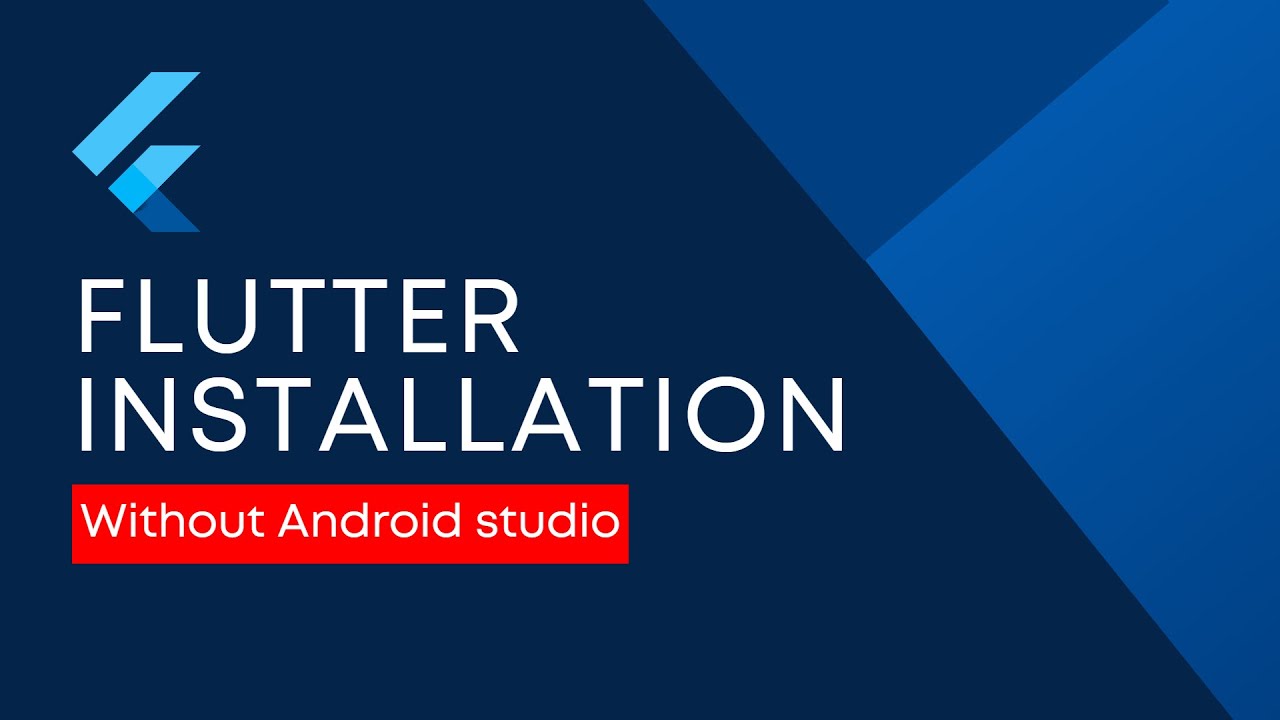 Flutter Installation Without Android Studio Using Android Command Line Tools [ Corrected ]