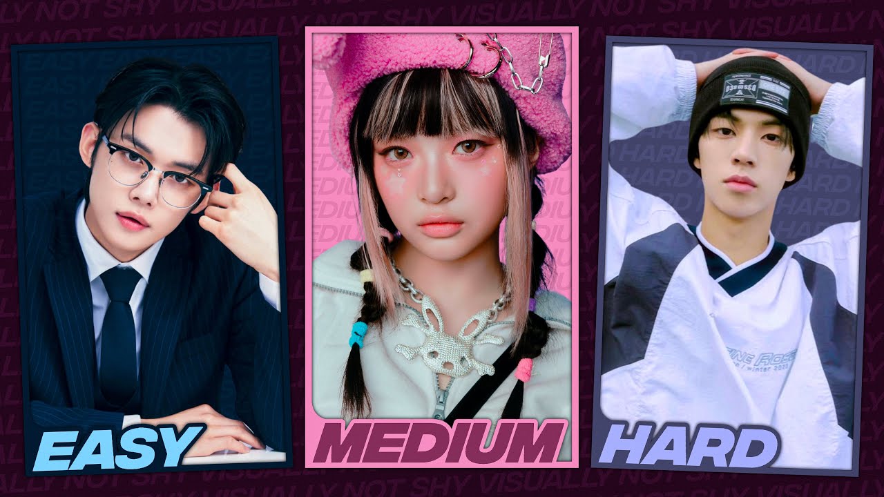 Сколько артистов HYBE вы знаете? (От простого к сложному) | Задание «Назови K-pop айдола 2024»
