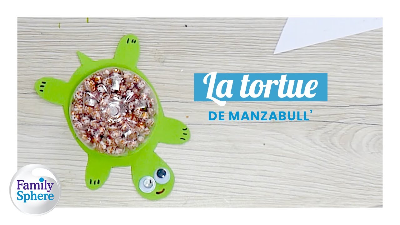 Activit&eacute; &agrave; r&eacute;aliser avec les enfants - La tortue de Manzabull' 🐢