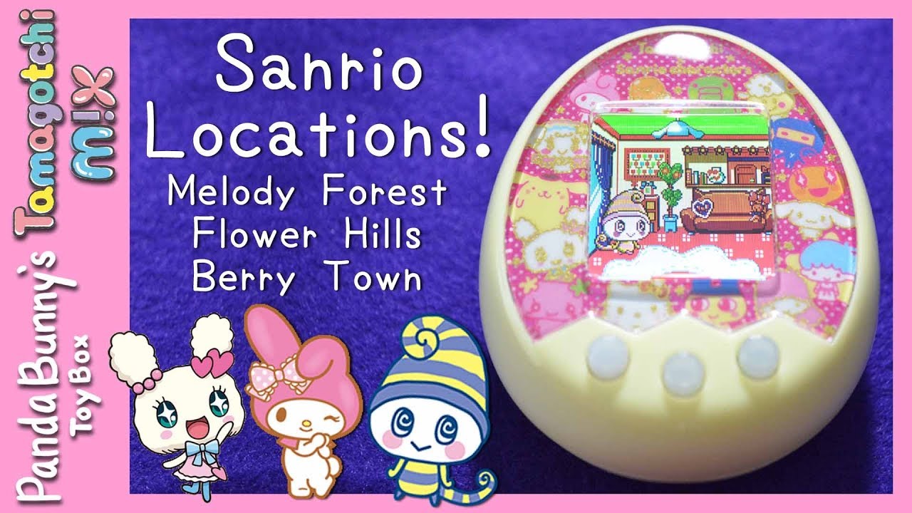 How to How to Unlock Your First SANRIO M!X Tamagotchi Locations! | PandaBunny