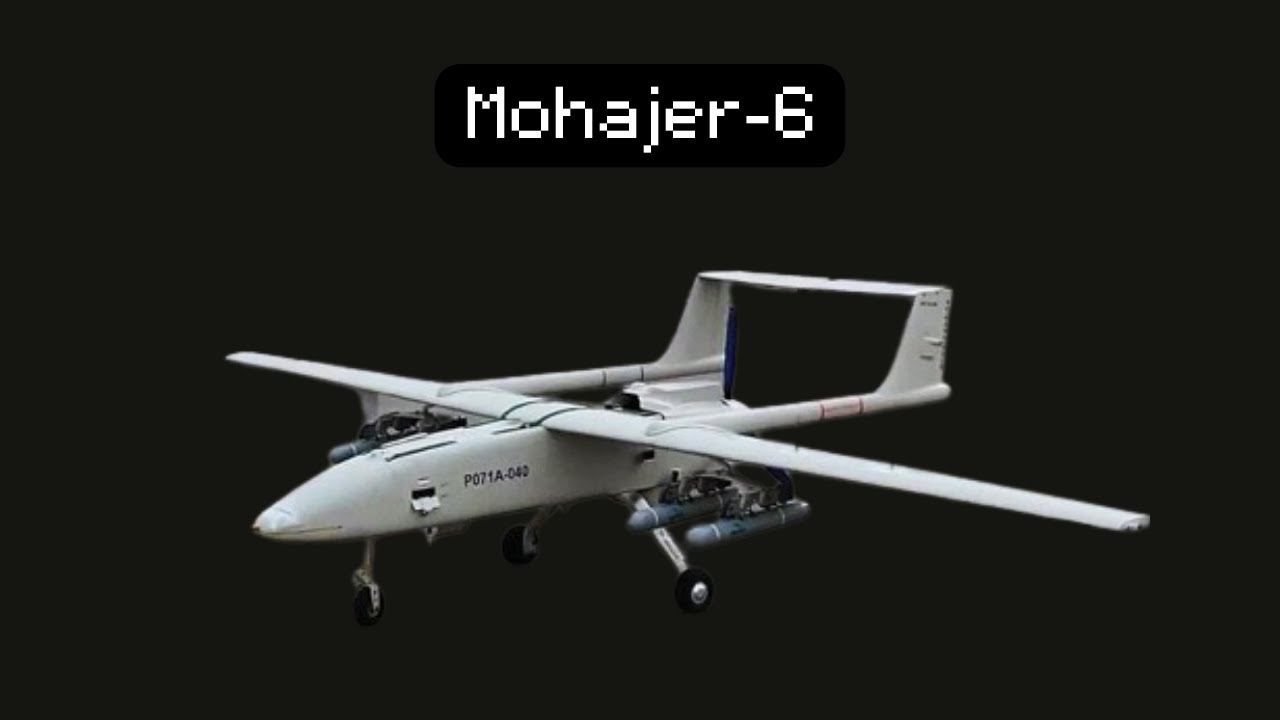 Mohajer 6 #iran #drone #information #militarytechnology #airforce
