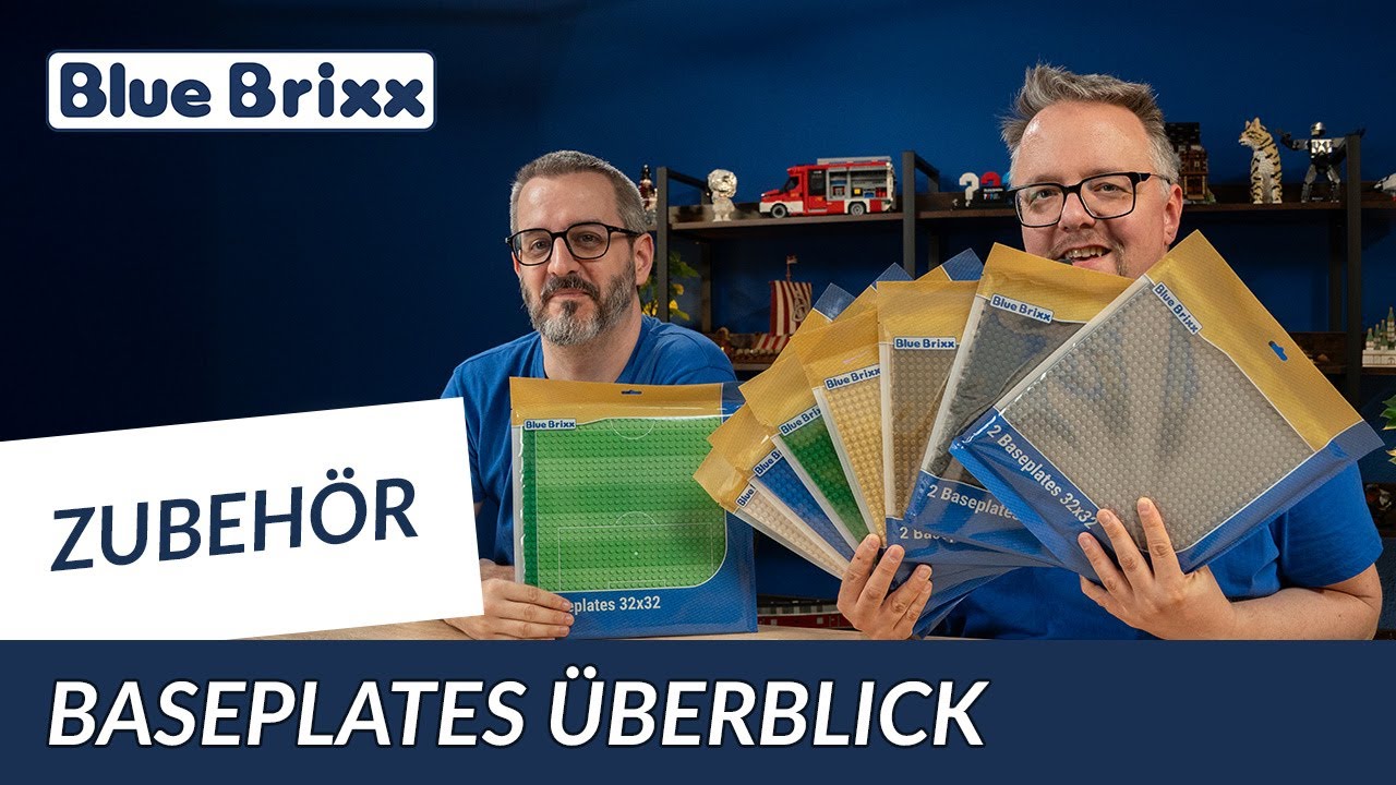 Bau dir deine Welt! Baseplates in verschieden Farben!