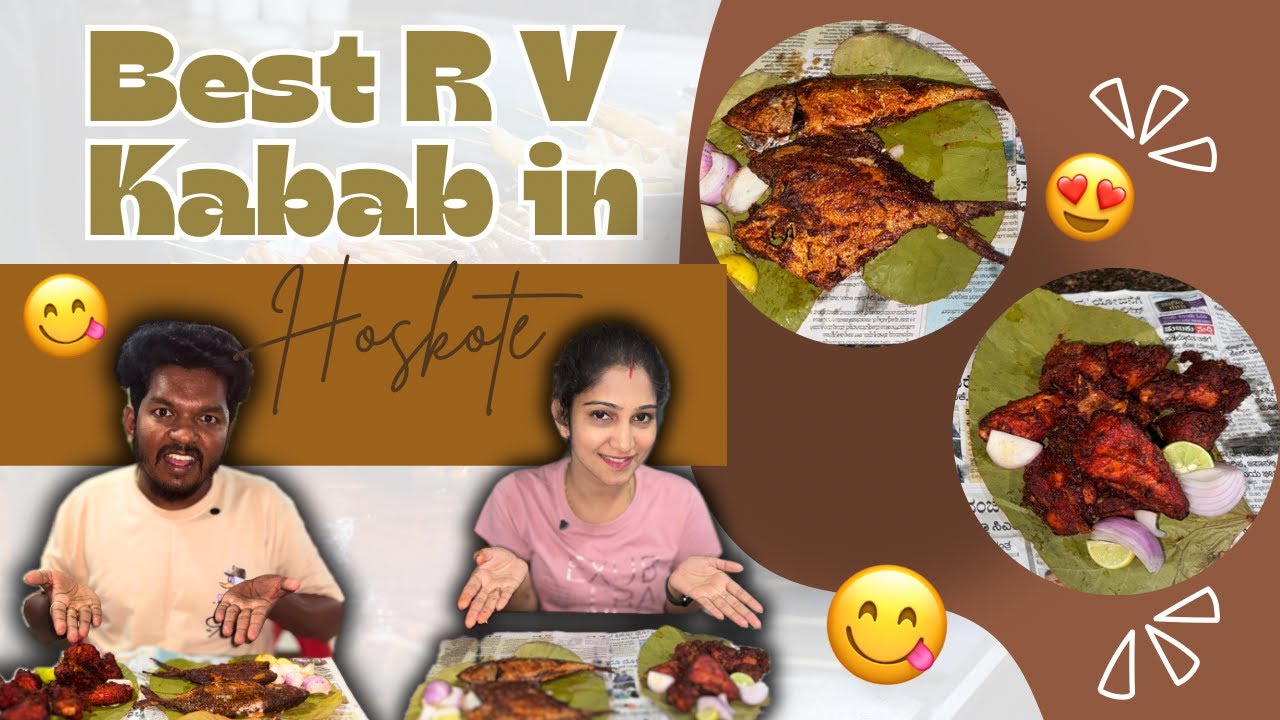 Ravi Kabab😋|Best kabab in Hoskote🤩|Dont miss this when you are nearby #kabab #nonveg #hoskote