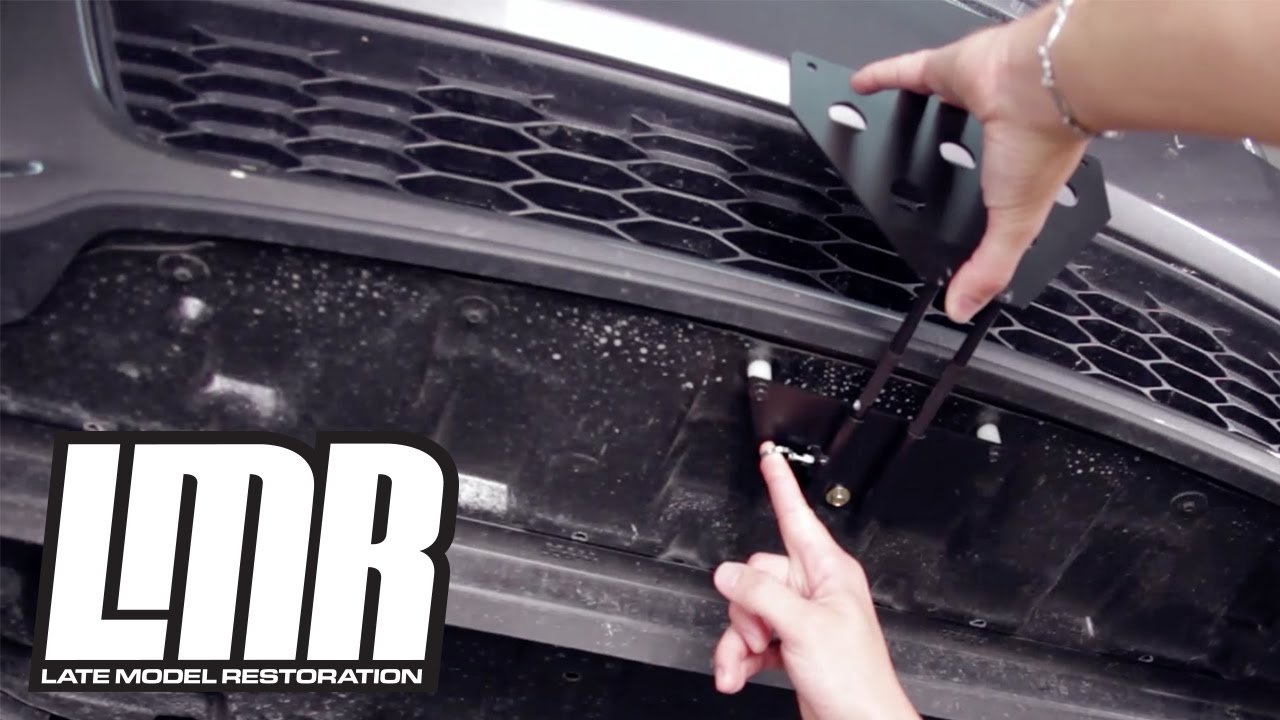 Mustang Detachable License Plate Installation - Sto N Sho (2013-14 GT/V6)