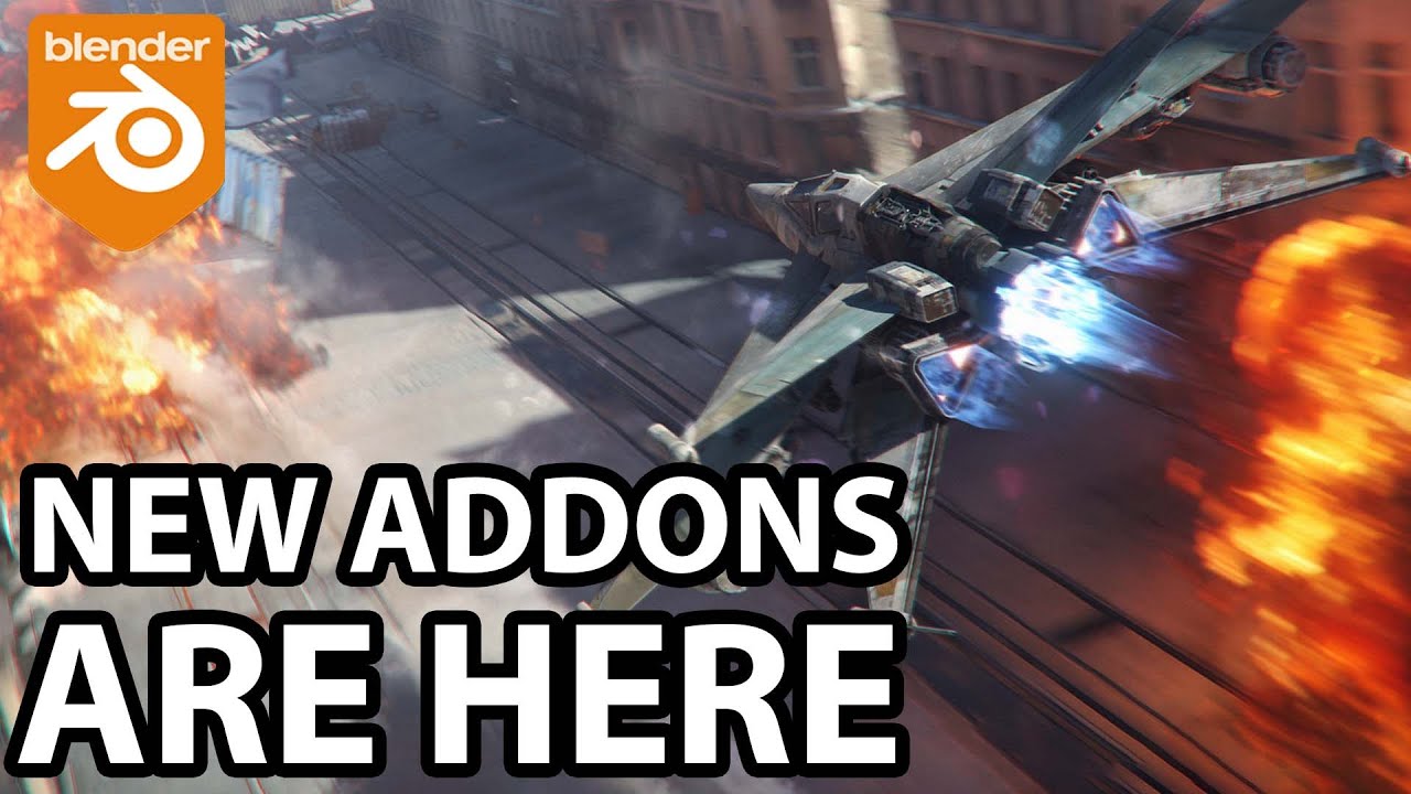 7 New Blender Addons & Updates
