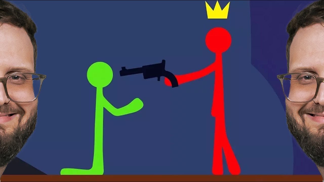 Esse jogo com amigos ainda é incrível 🚹🥊(Stick Fight)