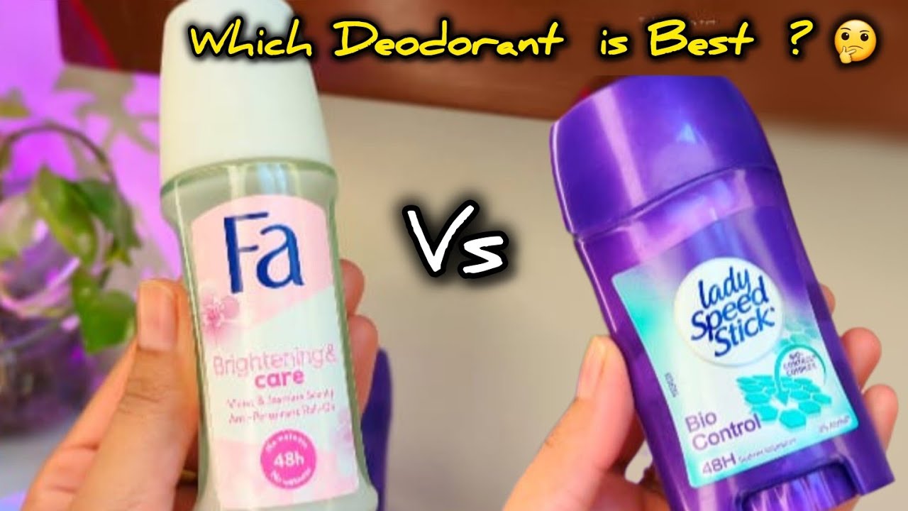 Which One Is Best ? 🤔Fa Deodorant VS Lady Speed Stick Deodorant