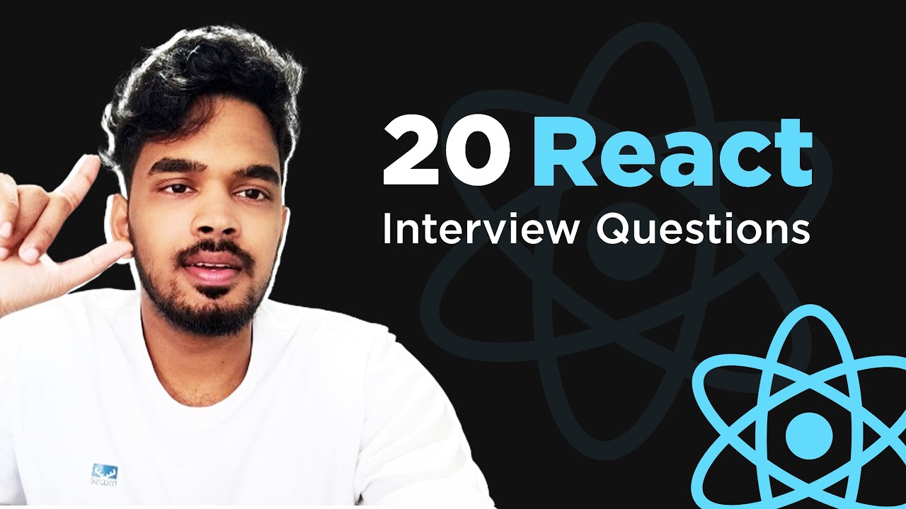 20 React Interview Questions මගේ අත්දැකීම - For Internships| ReactJS Interview Questions and Answers