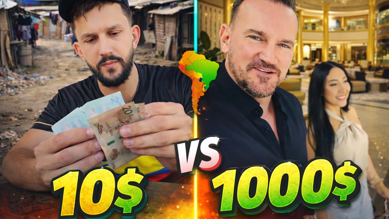 10$ vs 1000$: 24h Wyzwanie w Kolumbii