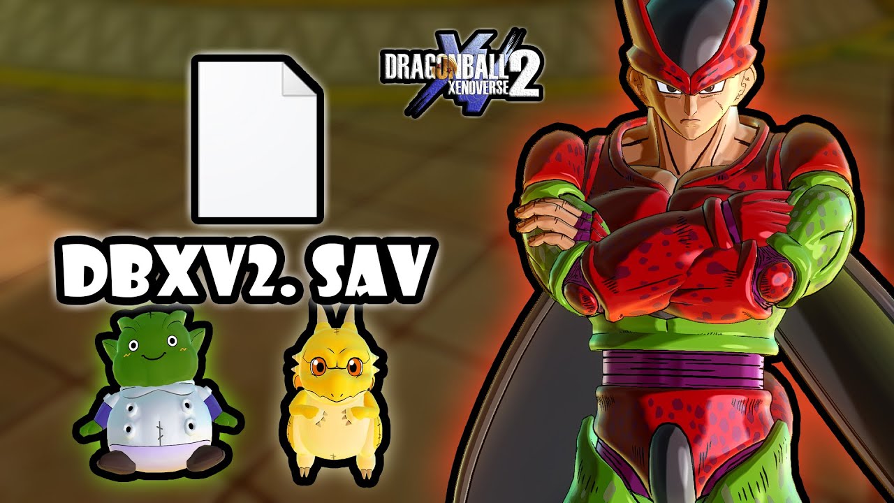 DESBLOQUEAR TODO SAVE DATA FULL 100% DLC 16 V1.20.01 UNLOCK ALL+SAVE EDITOR  DRAGON BALL XENOVERSE 2