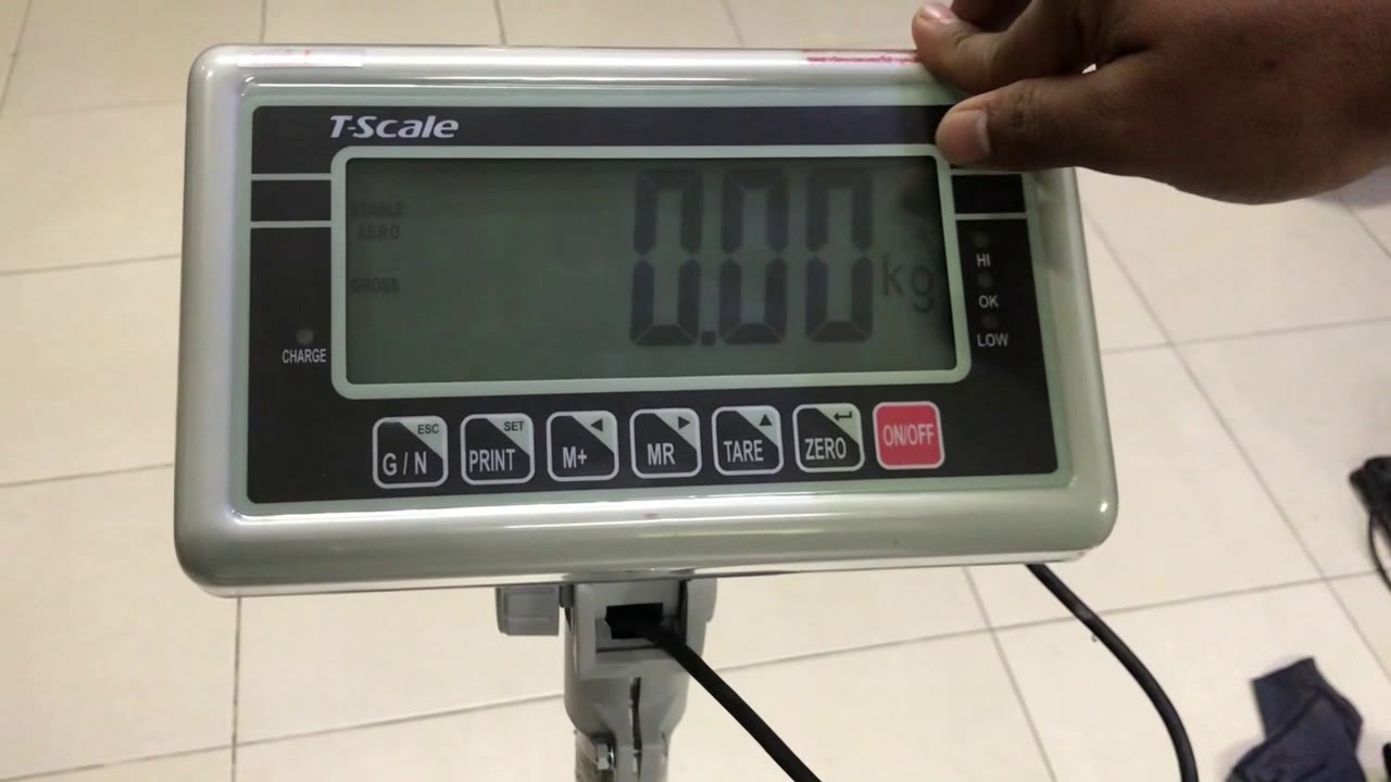 การCalibration T-Scale 300Kd