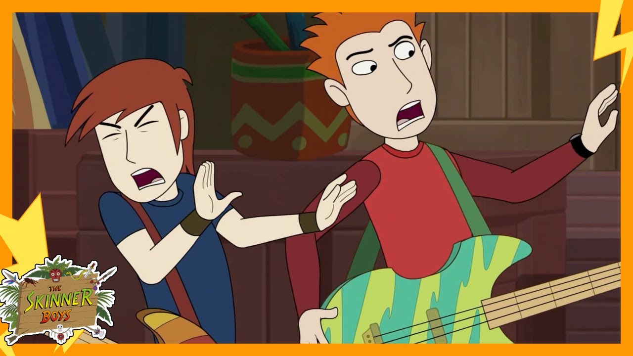 The Drums of Doom Adventure! 🌋| The Skinner Boys | Cartoons for Kids