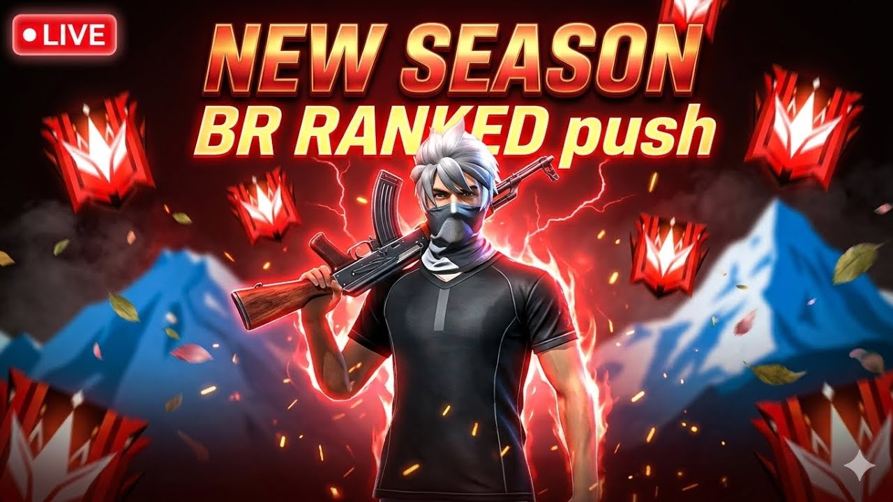 FREE FIRE MAX BEER RANK PUSH GAMEPLAY VIDEO 💀🖤