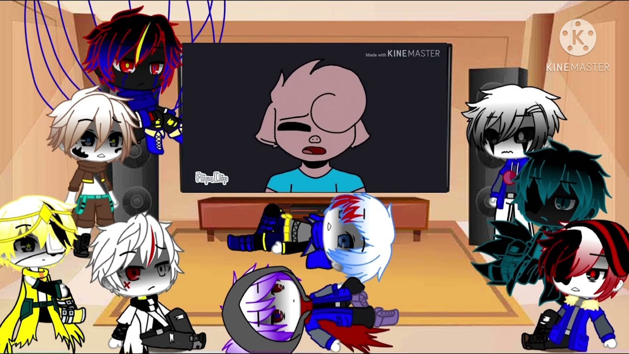 Sans au react to Fandom meme part 1/16 FT: Piggy meme