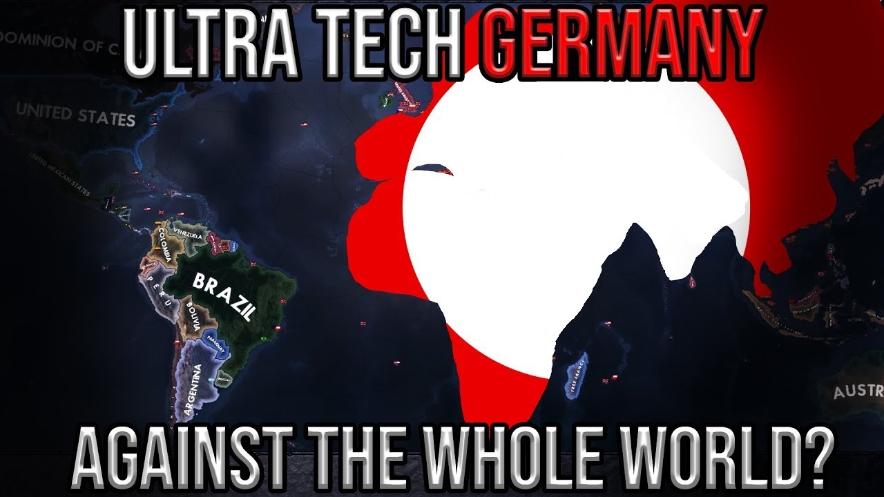 ULTRA TECH GERMANY vs The World in 1939... | HOI4 TIMELAPSE