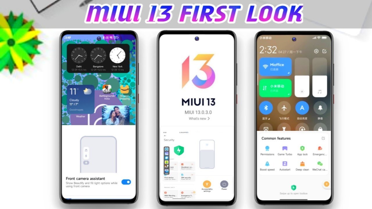OFFICIAL - MIUI 13 FIRST LOOK, FEATURES & FULL CHANGELOG