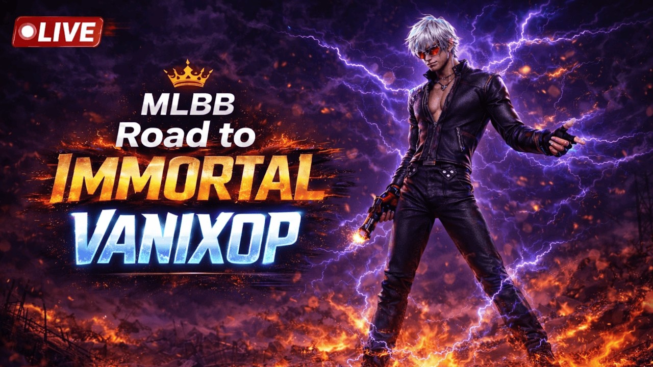 Kya aaj Glory Hoga?? | MLBB Live | VanixOP (Vertical) !commands #mlbb