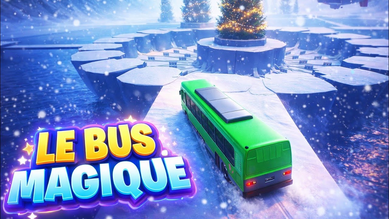 UN PARCOURS EN BUS SOUS LA NEIGE 😱❄️