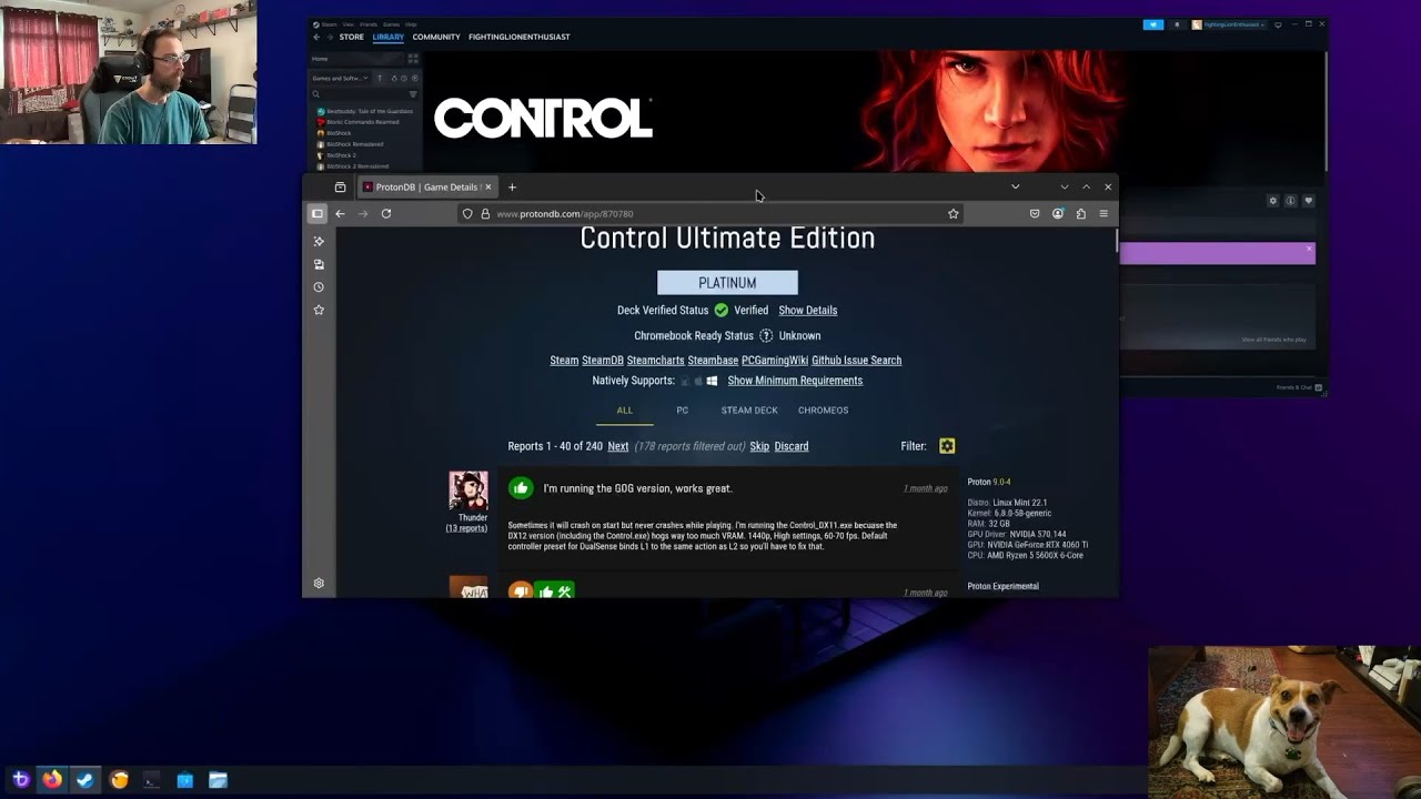 Bazzite - Control  - The Beginning #gamingonlinux #control #remedyentertainment