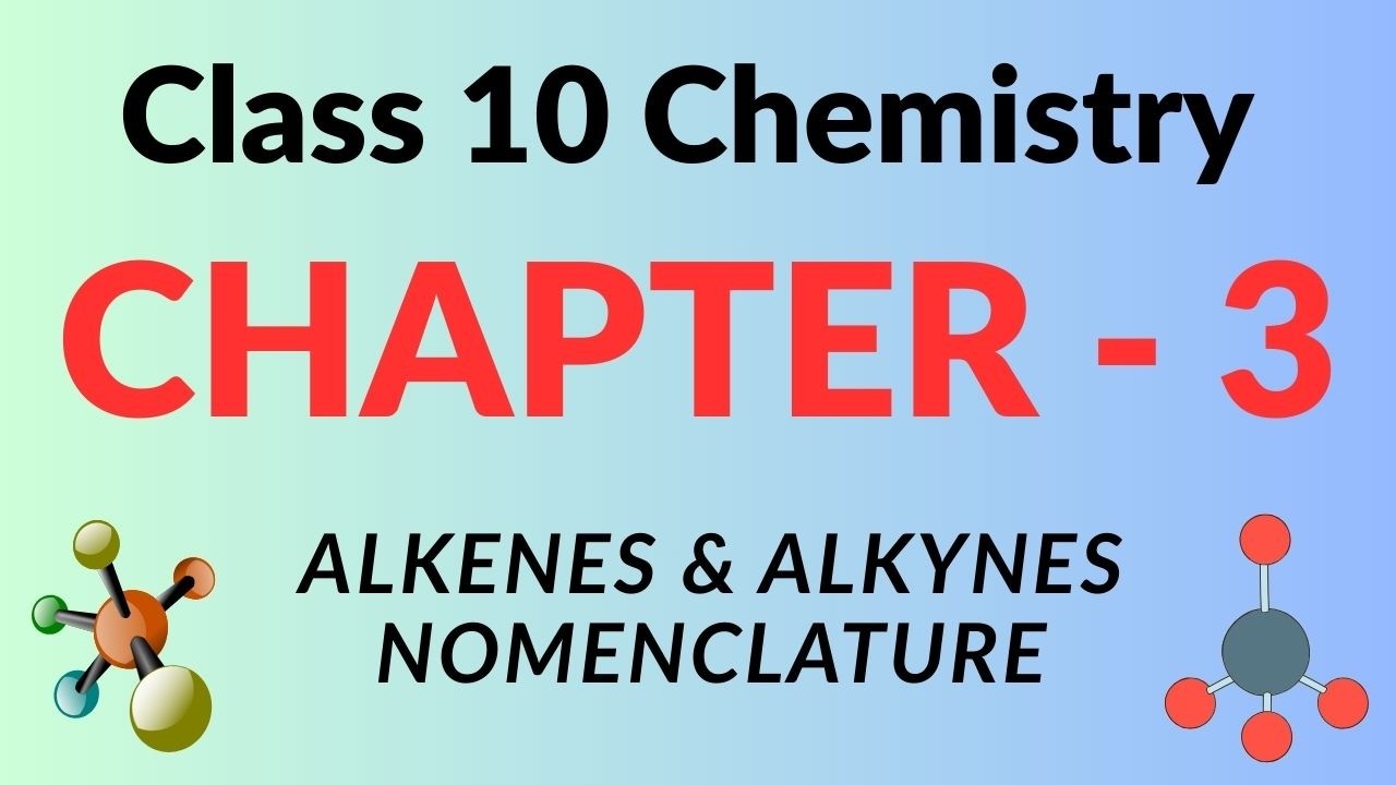 Double & Triple Bonds! Naming Alkenes/Alkynes Made Simple | Class 10 Chemistry | Sindh Board #iupac