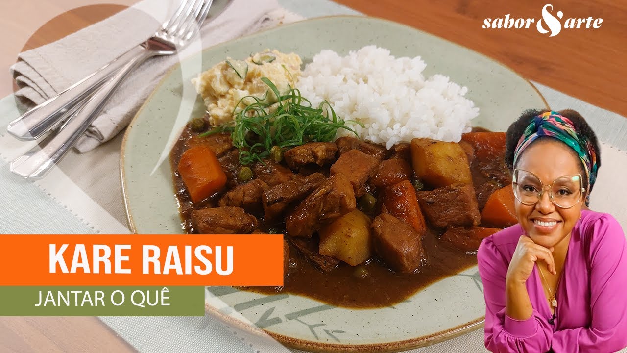 Kare Raisu com potato salada | Jantar O Quê? com Larissa Januário