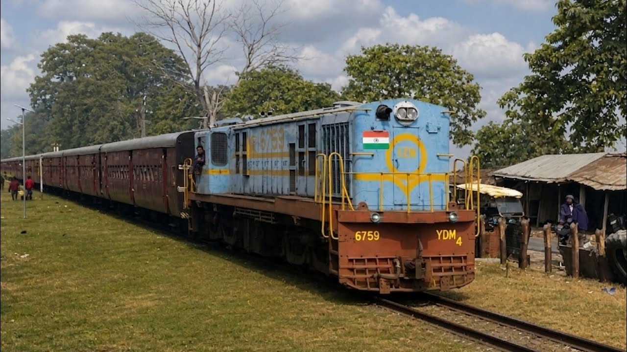 130-Year-Old Meter Gauge Journey 🔥 | Mailani–Nanpara ❤️