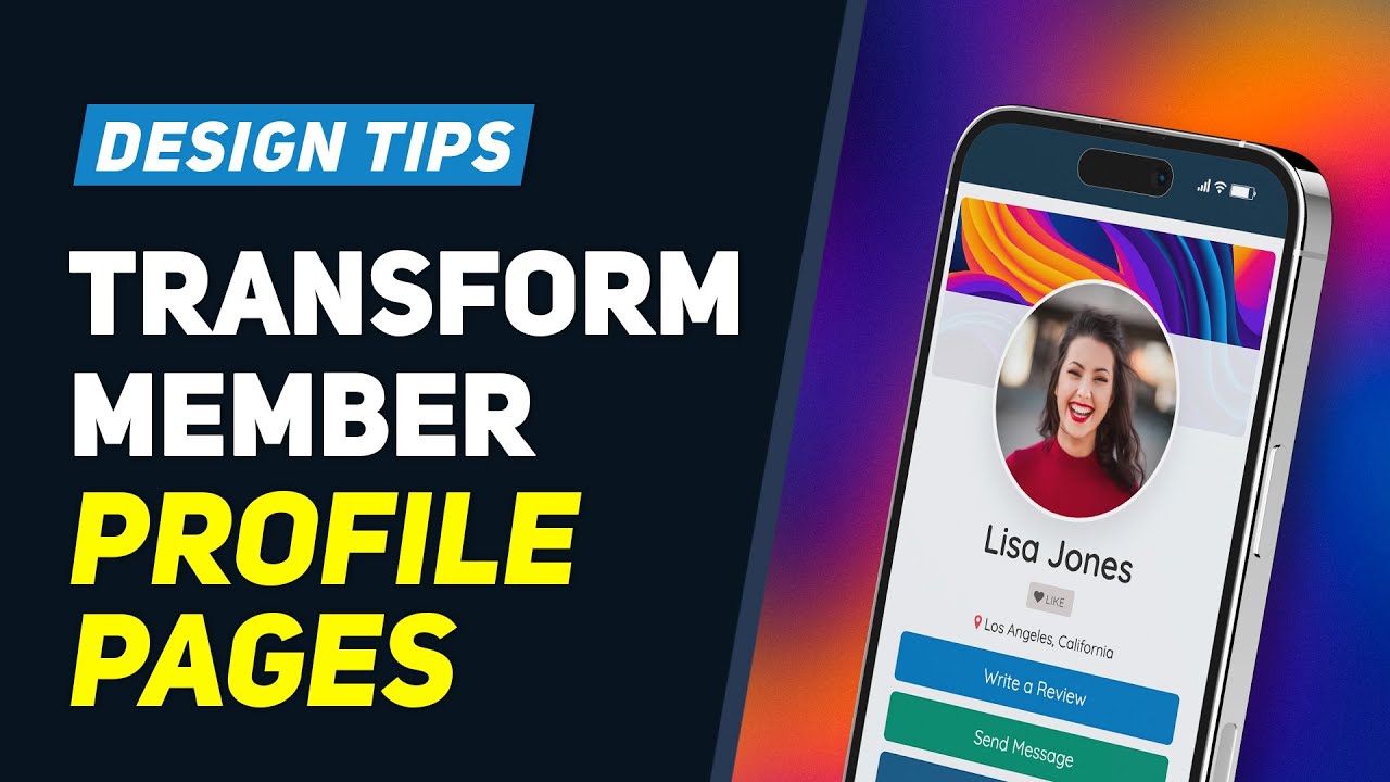 Transforming Member Profile Pages ⚡️ Easy Tips & Tricks