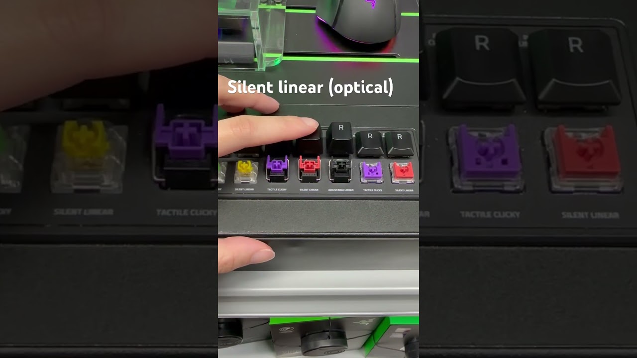 How they sound🔉? Tactile Clicky | Silent Linear | Adjustable Linear | Low Profile #keyboard
