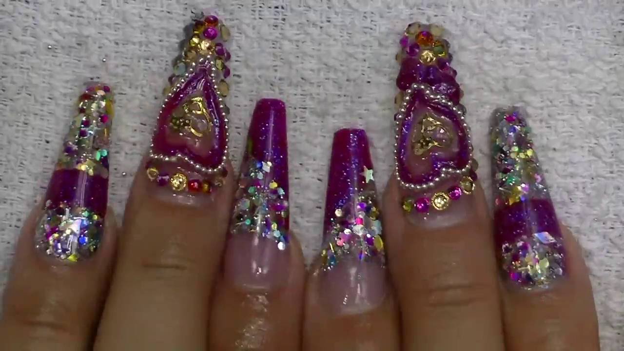 Chit chat: Uñas brillosas sin almendra / luliz nails / Decoración para principiantes